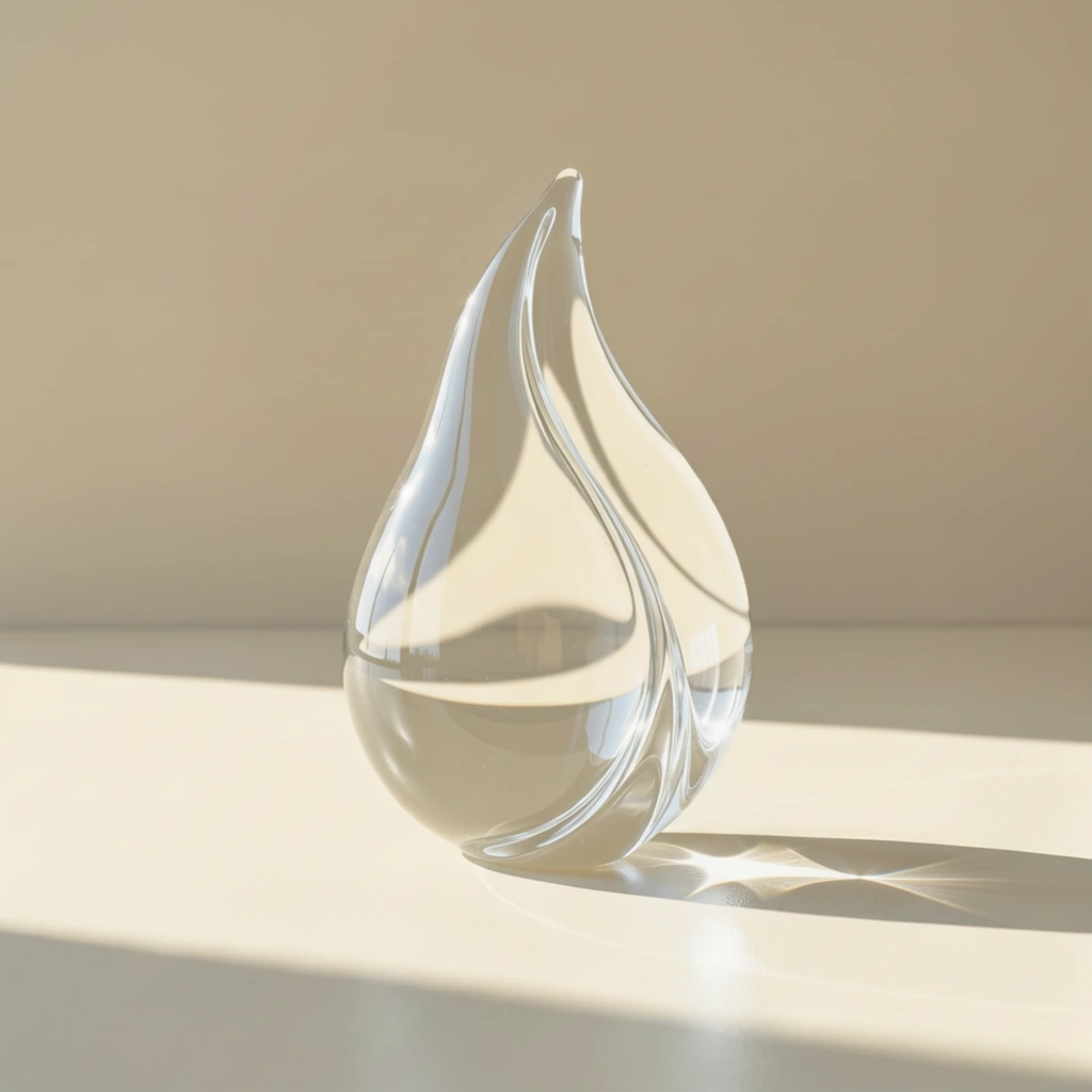 Organic data visualization concept